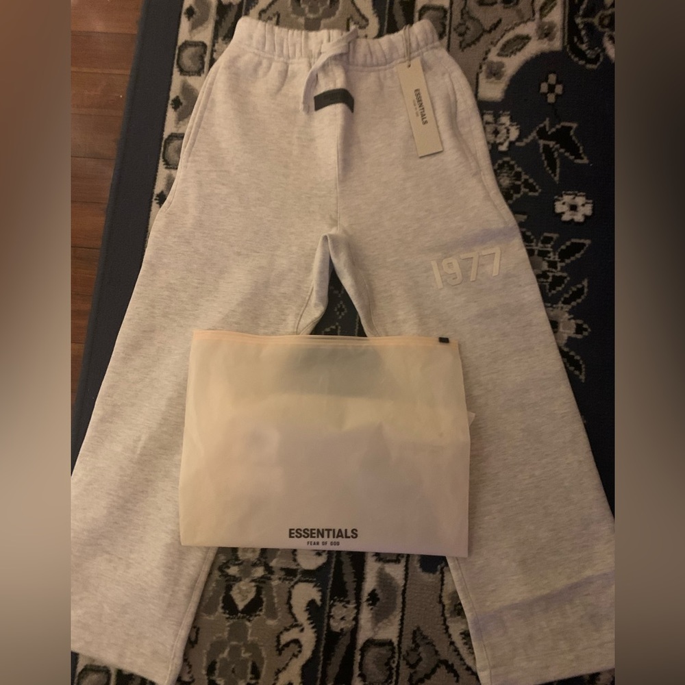 Fear of God Essentials Gray Sweatpants